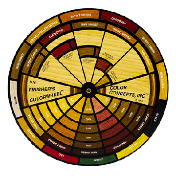 FINISHER'S COLORWHEEL  9 DIA