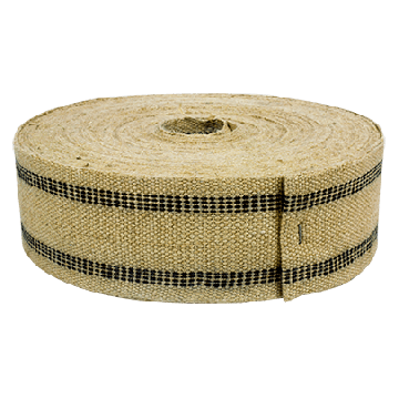 WEBBING, JUTE 9  3 1/2  x 72 YARDS LONG